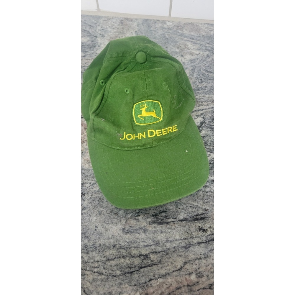 John Deere Adjustable Hat Cap Green Cary Francis Group Nothing Runs Like A Deere